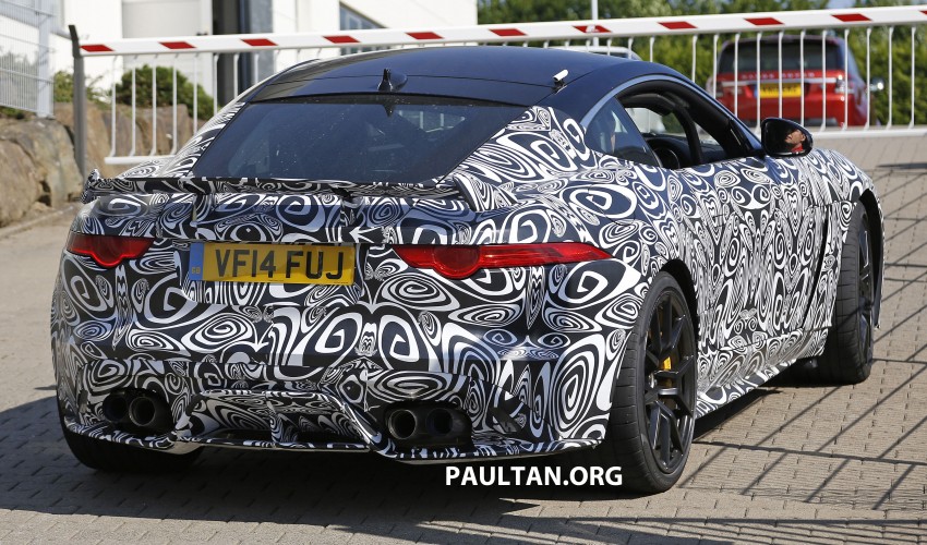 SPIED: Jaguar F-Type SVR out testing – to top 600 hp? 357703