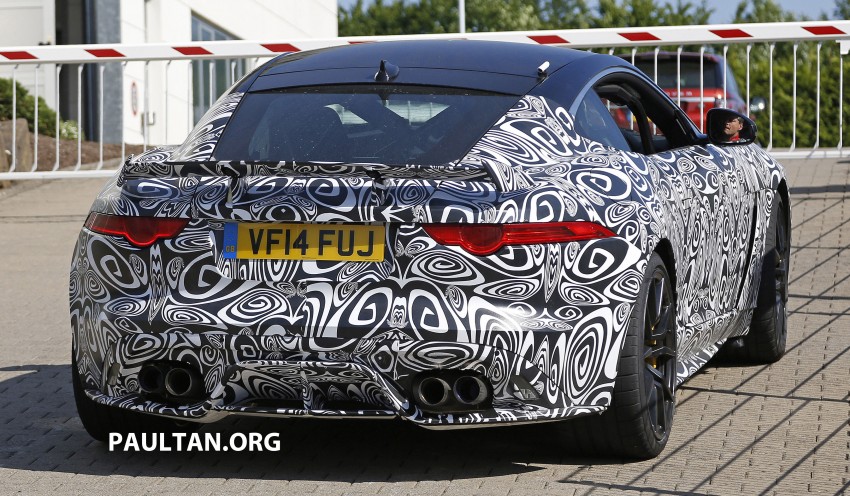 SPIED: Jaguar F-Type SVR out testing – to top 600 hp? 357704