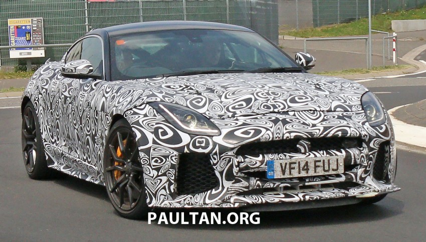 SPIED: Jaguar F-Type SVR out testing – to top 600 hp? 357706