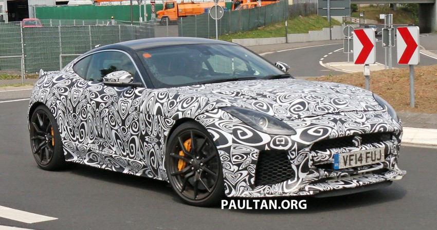 SPIED: Jaguar F-Type SVR out testing – to top 600 hp? 357708