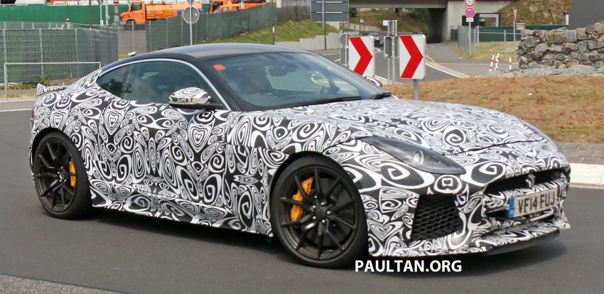 SPIED: Jaguar F-Type SVR out testing – to top 600 hp? 357709