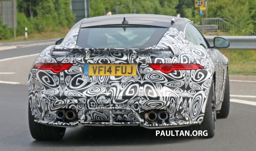 SPIED: Jaguar F-Type SVR out testing – to top 600 hp? 357711