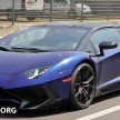 SPIED: Lamborghini Aventador LP750-4 SV Roadster captured sans camo, September debut in Frankfurt