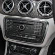 2015 Mercedes-Benz CLA 200 receives new steering wheel, carbon trim and larger screen; same price
