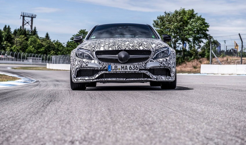 Mercedes-AMG C 63 Coupe officially teased again 362051