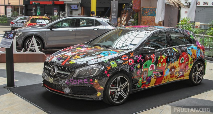 Mercedes-Benz Urban Hunting – A, CLA, GLA art cars 357411