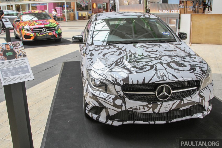 Mercedes-Benz Urban Hunting – A, CLA, GLA art cars 357400