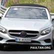 SPIED: Mercedes-Benz S-Class Cabriolet seen testing