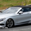 Mercedes-Benz S-Class Cabriolet officially rendered