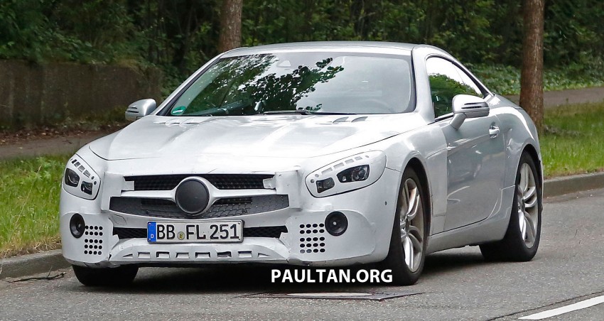 SPYSHOTS: Mercedes-Benz SL update to get new face 358767