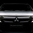 New Mitsubishi Pajero Sport – first look at the cabin