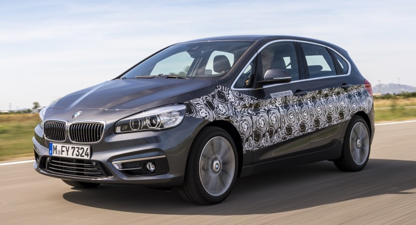 BMW 2 Series Active Tourer eDrive – plug-in hybrid unveiled as prototype, series production in 2016 356052
