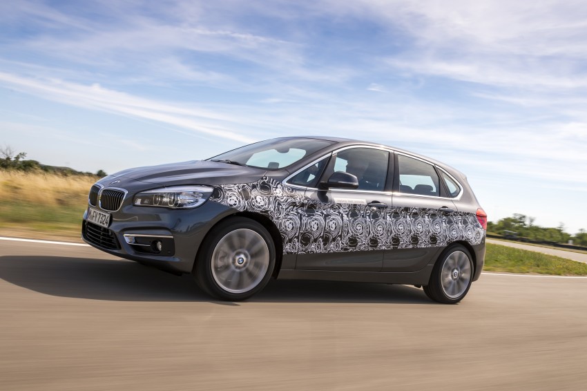 BMW 2 Series Active Tourer eDrive – plug-in hybrid unveiled as prototype, series production in 2016 356054