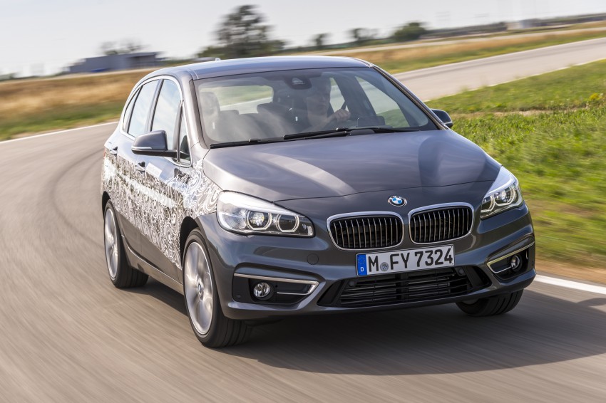 BMW 2 Series Active Tourer eDrive – plug-in hybrid unveiled as prototype, series production in 2016 356055