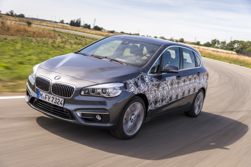 BMW 2 Series Active Tourer eDrive – plug-in hybrid unveiled as prototype, series production in 2016 356056
