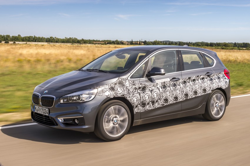 BMW 2 Series Active Tourer eDrive – plug-in hybrid unveiled as prototype, series production in 2016 356057