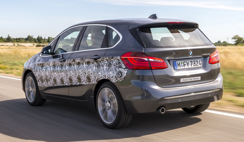 BMW 2 Series Active Tourer eDrive – plug-in hybrid unveiled as prototype, series production in 2016 356058