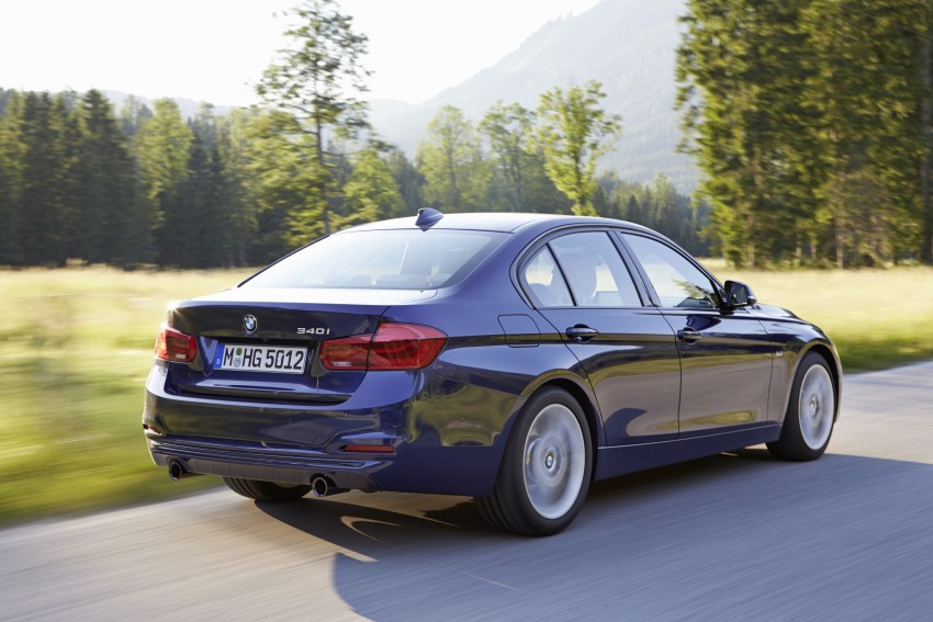 GALLERY: BMW F30 LCI 340i in Mediterranean Blue 360069