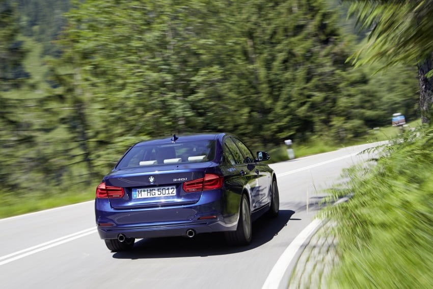 GALLERY: BMW F30 LCI 340i in Mediterranean Blue 360042