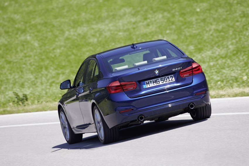 GALLERY: BMW F30 LCI 340i in Mediterranean Blue 360070