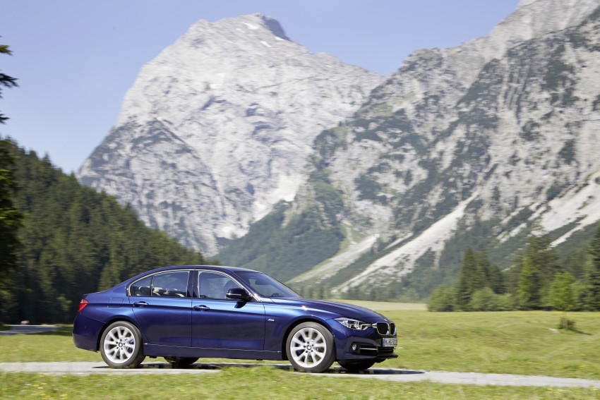 GALLERY: BMW F30 LCI 340i in Mediterranean Blue 360053