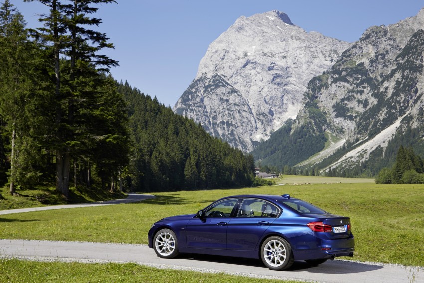 GALLERY: BMW F30 LCI 340i in Mediterranean Blue 360107