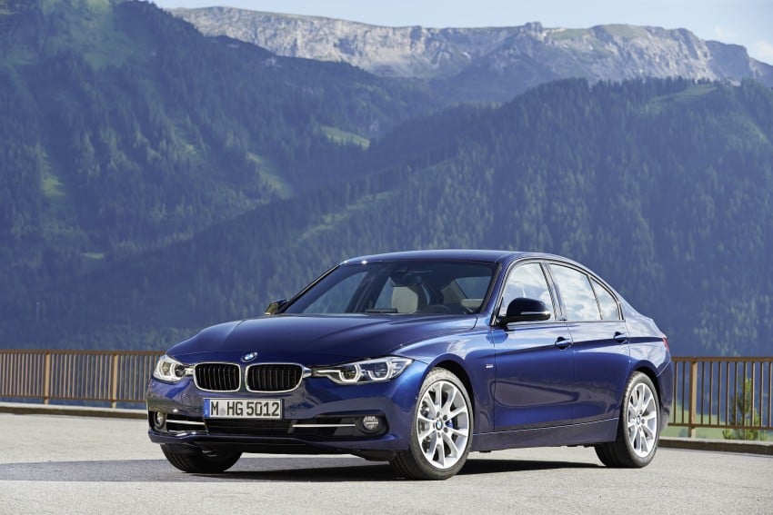 GALLERY: BMW F30 LCI 340i in Mediterranean Blue 360120