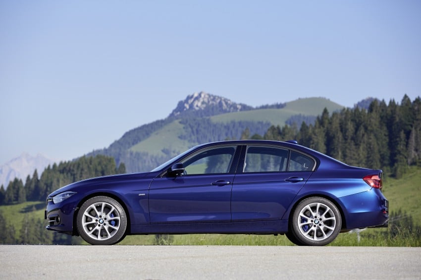 GALLERY: BMW F30 LCI 340i in Mediterranean Blue 360131