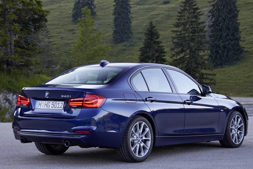 GALLERY: BMW F30 LCI 340i in Mediterranean Blue 360121