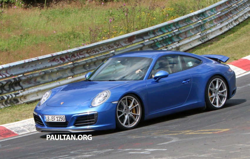 SPIED: 2016 Porsche 911 facelift – all turbo line-up? 360142