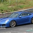 SPIED: 2016 Porsche 911 facelift – all turbo line-up?