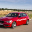 BMW 1 Series prototype features direct water injection