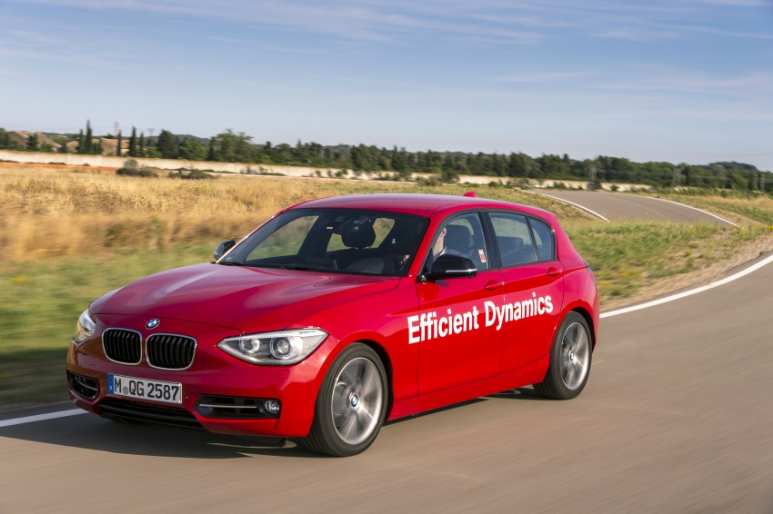 BMW 1 Series prototype features direct water injection 356025