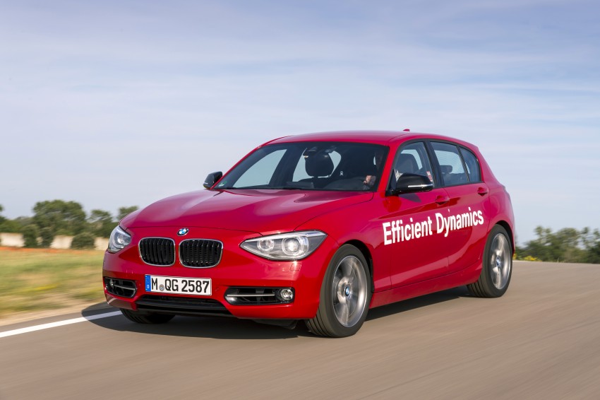 BMW 1 Series prototype features direct water injection 356026