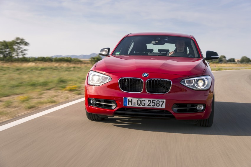 BMW 1 Series prototype features direct water injection 356029