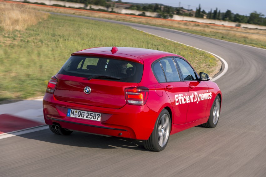 BMW 1 Series prototype features direct water injection 356036
