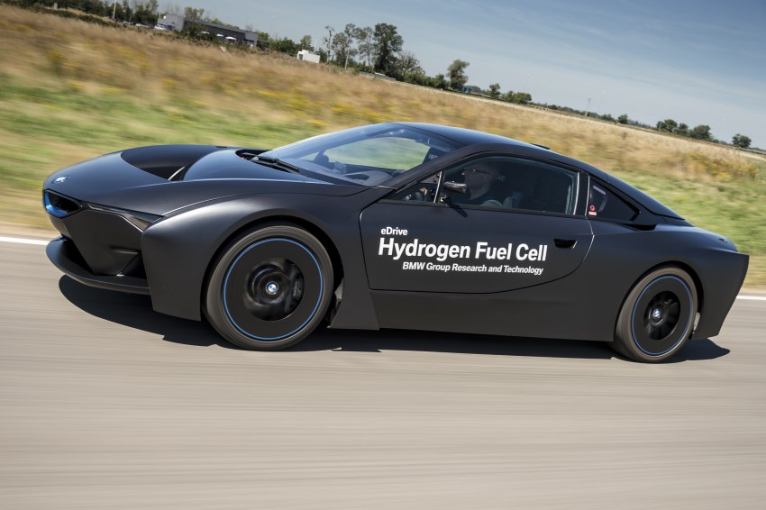 BMW i8-based hydrogen fuel-cell prototype revealed 356158