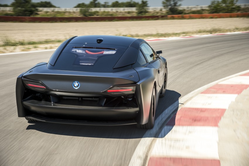 BMW i8-based hydrogen fuel-cell prototype revealed 356166
