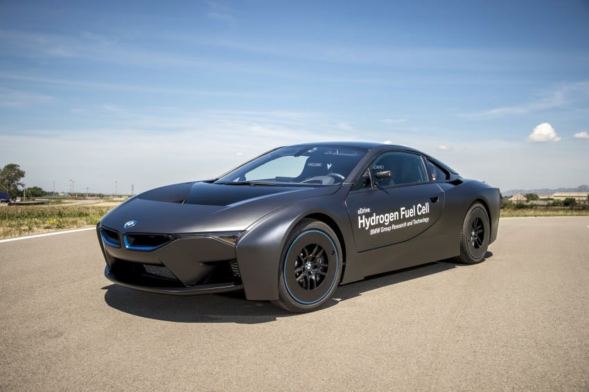 BMW i8-based hydrogen fuel-cell prototype revealed 356173