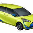 2016 Toyota Sienta MPV unveiled for Japanese market