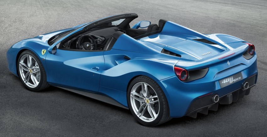 Ferrari 488 Spider revealed – Maranello’s most powerful droptop to debut in Frankfurt this September 362493
