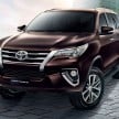 SPYSHOT: Toyota Fortuner 2016 baharu kelihatan berdekatan Padang Jawa, tampil dua set roda berbeza