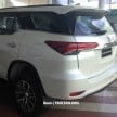 2016 Toyota Fortuner debuts in Thailand, from RM133k