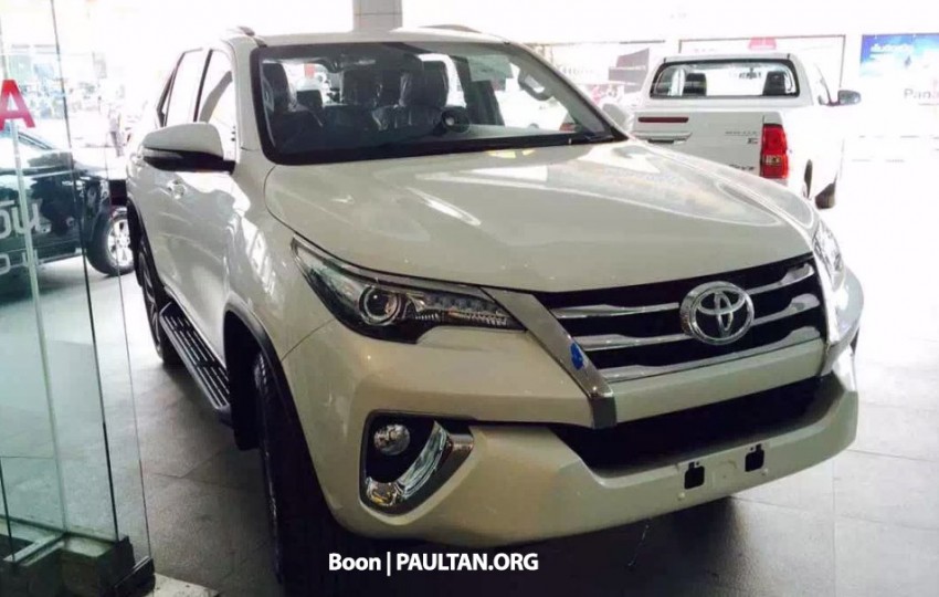 2016 Toyota Fortuner debuts in Thailand, from RM133k 359646