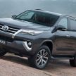 2016 Toyota Fortuner pricing, specs out: RM187k-200k