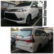New Toyota Avanza Veloz in Indonesia, now with 1.3L