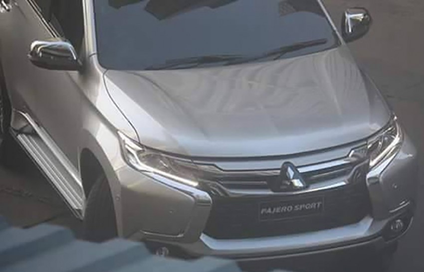SPYSHOTS: Mitsubishi Pajero Sport spotted undisguised undergoing TVC shoot in Thailand 358526