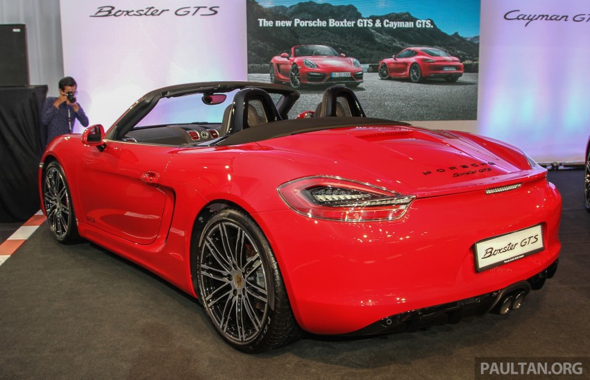 Porsche Boxster GTS and Cayman GTS launched in Malaysia – priced from RM660k and RM700k 356515