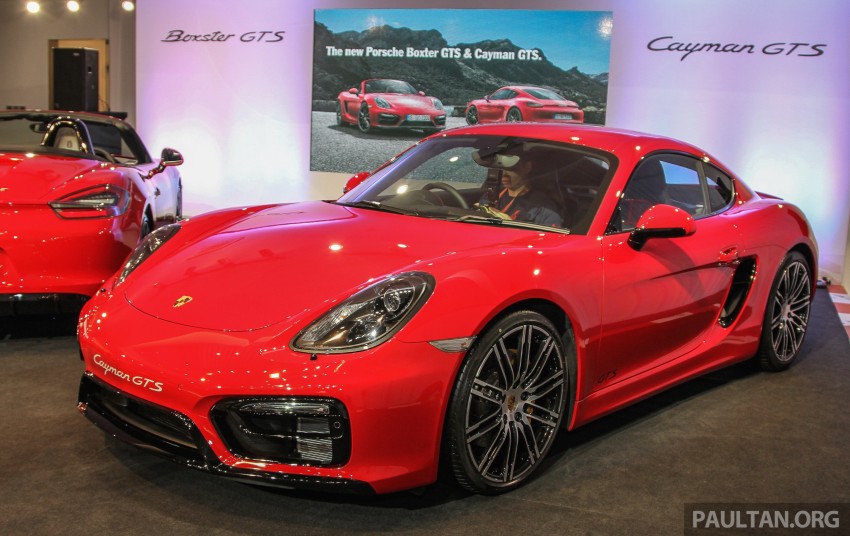 Porsche Boxster GTS and Cayman GTS launched in Malaysia – priced from RM660k and RM700k 356548