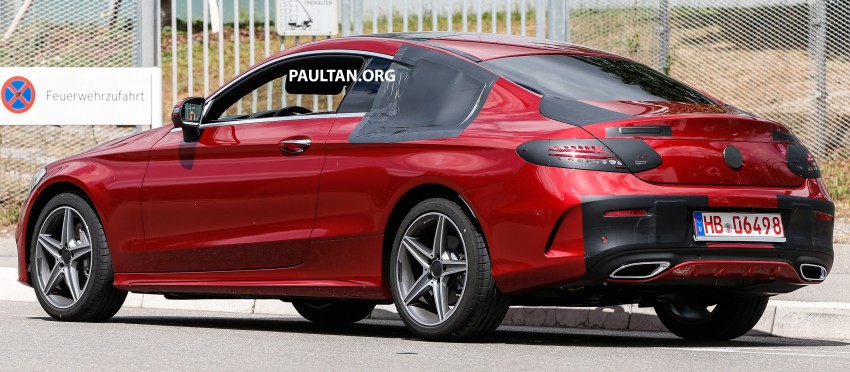 SPIED: Mercedes-Benz C-Class Coupe undisguised 362338